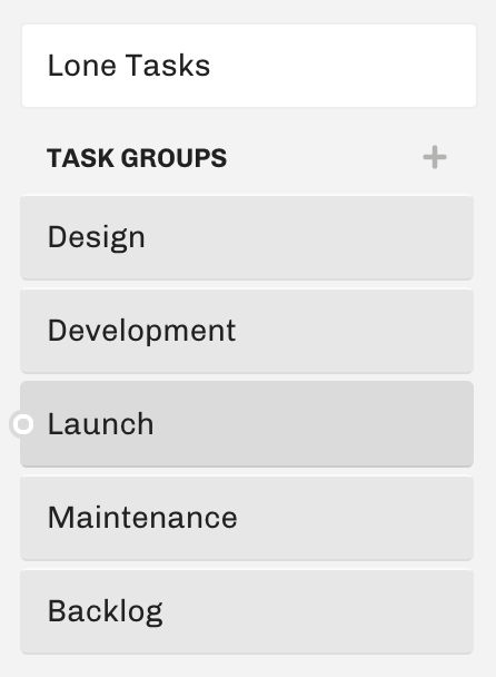 Task Groups
